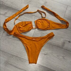 Orange Monday Swimwear Bikini Set